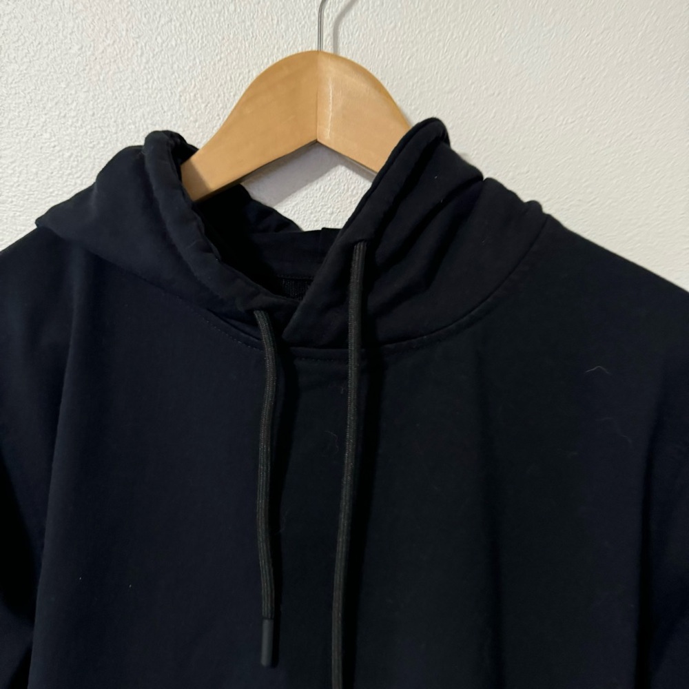 Cuts Hyperloop Hoodie Black Split Hem Pockets Min… - image 5
